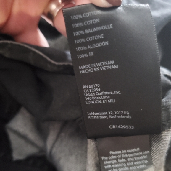 BDG Rae Carpenter Pants Size 12 Womens Washed Black - Picture 13 of 16